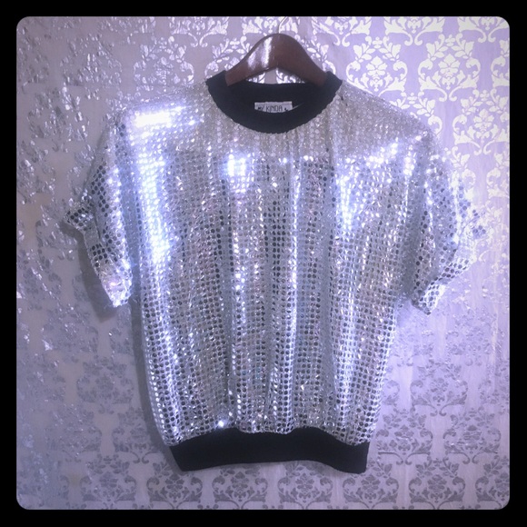 my kinda petite Tops - DISCO BALL Vintage Top💃💃💃🕺🏻🕺🏻🕺🏻‼️‼️‼️
